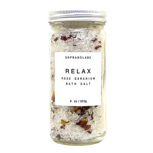 Relax Rose Geranium Bath Salt
