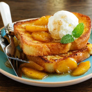Overnight French Toast with Pears