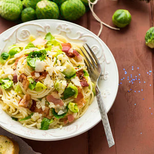 Brown Butter Brussels Sprout Pasta