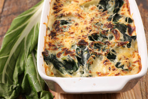 Roasted Butternut Squash and Spinach Lasagna