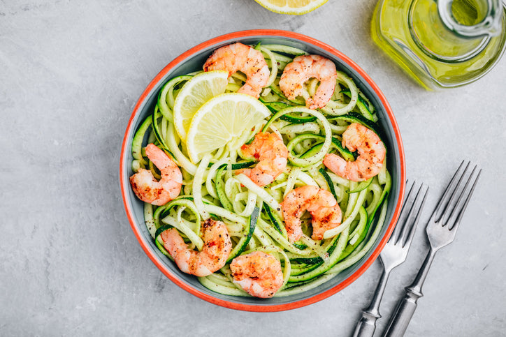 Shrimp Scampi with Zoodles ❤️