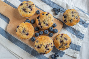 Buttermilk Blueberry Muffins