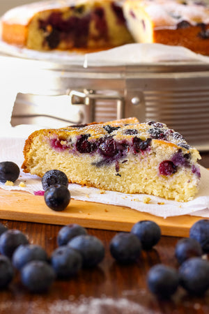 Blueberry Ricotta Breakfast Cake