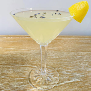 Honey Lemon Lavender Martini