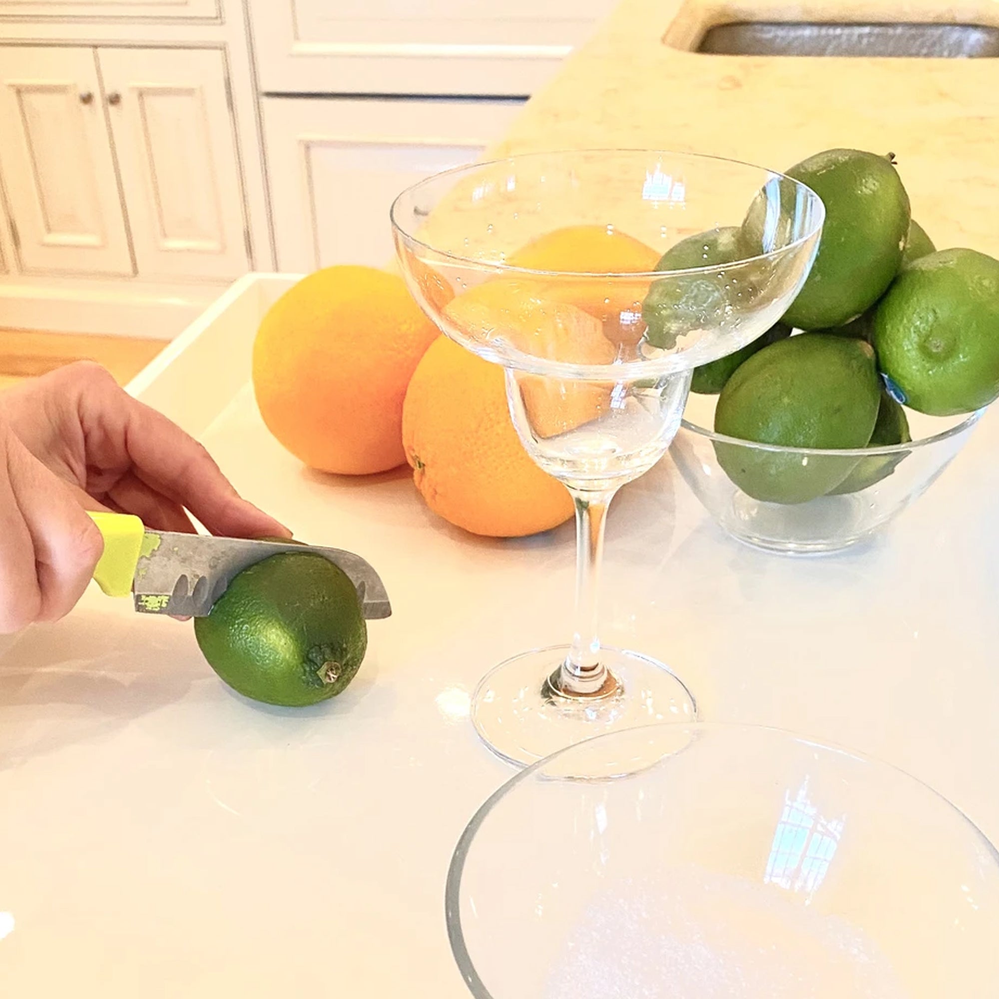 Fresh Lime and Orange Margarita