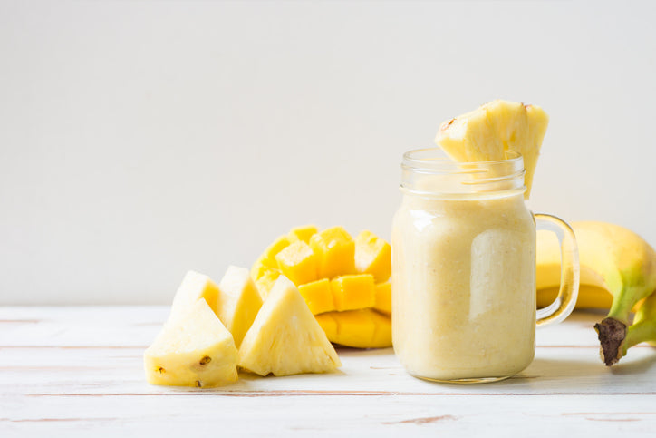 Banana and Pineapple Smoothie