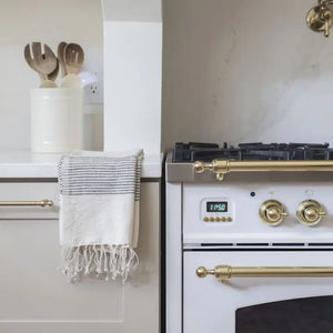 Riviera Striped Cotton Hand Towel