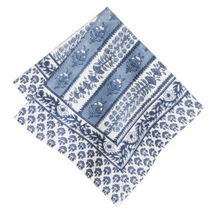 Avignon Napkins Blue & Marine, Set of 6