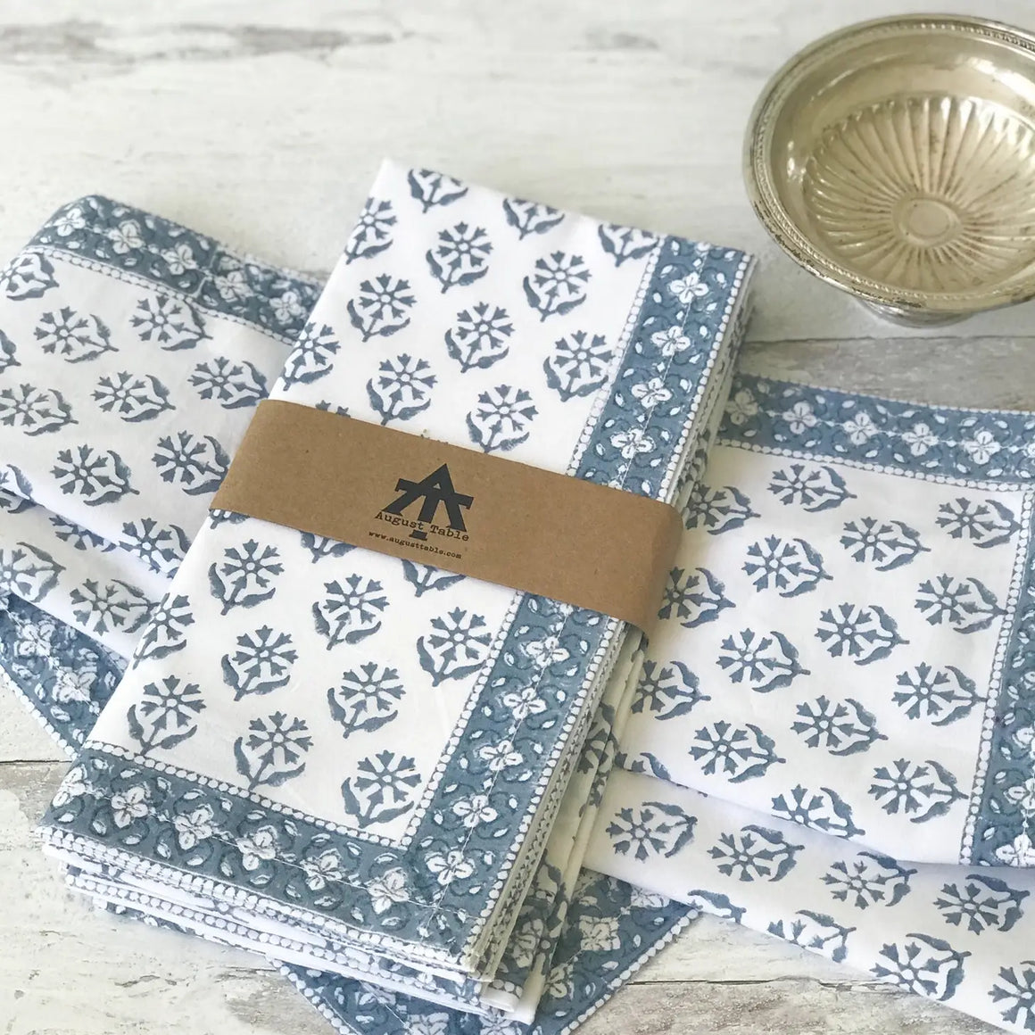 Sequoia Napkins in Stella Blue