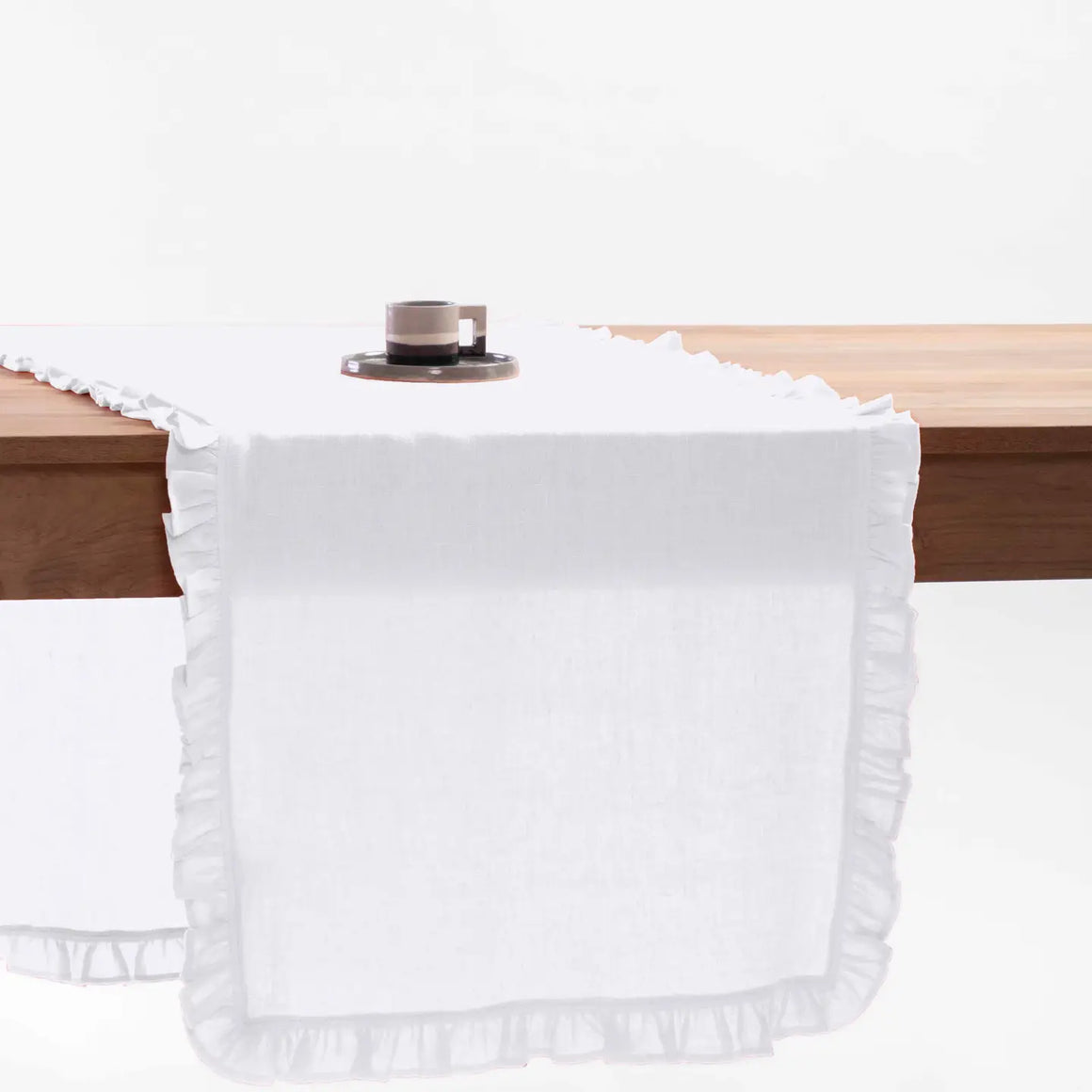 Line Ruffle Medley Table Runner