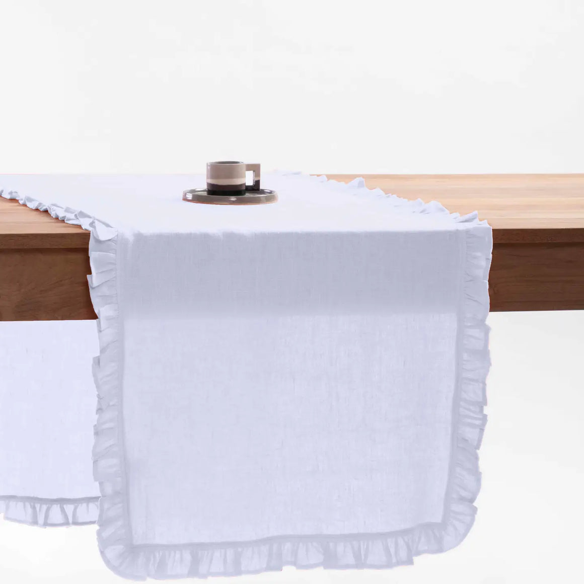 Line Ruffle Medley Table Runner