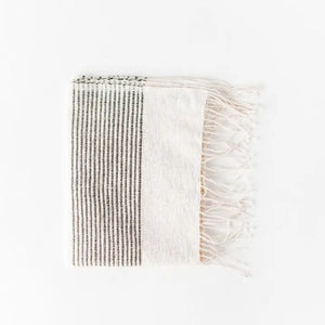 Riviera Striped Cotton Hand Towel