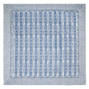 Provence Avignon Blue & Marine Tablecloth 71"x 106"
