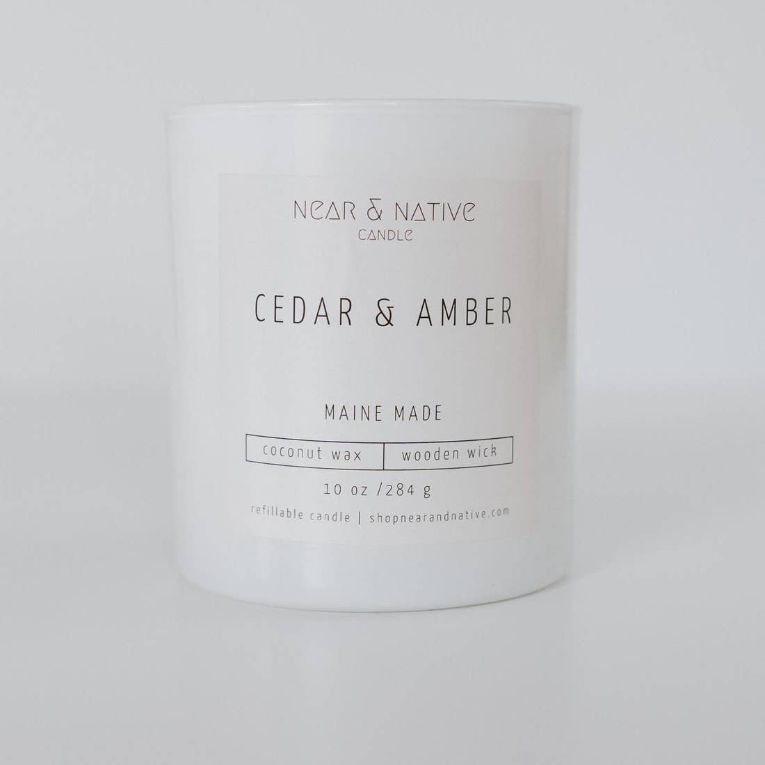 Cedar & Amber Candle