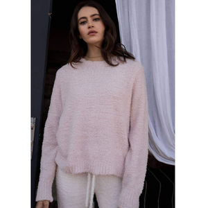 Super Soft Berber Fleece Crew Neck Top