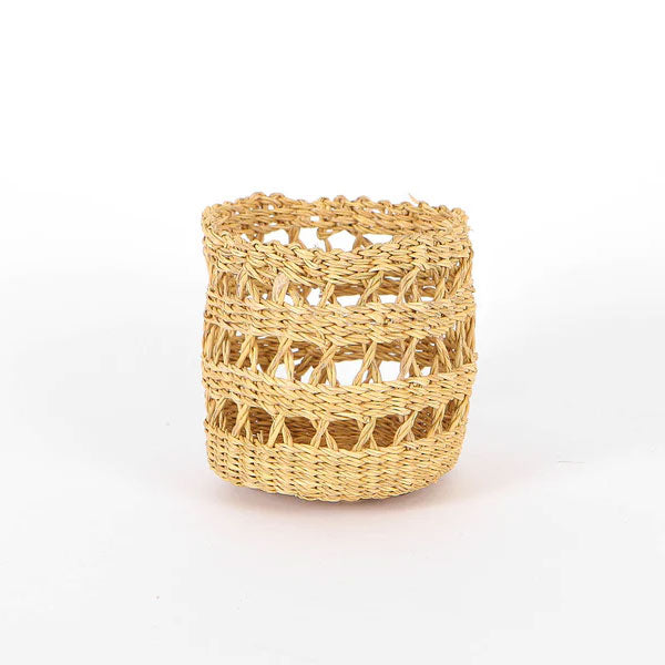 All Natural Lace Candle Holders