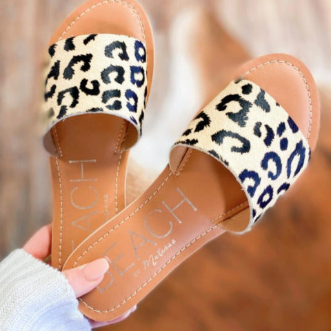 Cabana Leopard Slide