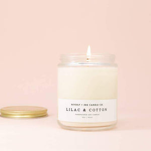 Lilac & Cotton Candle