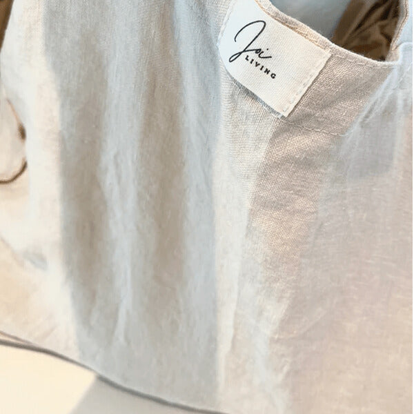Linen Tote Shopping Bag