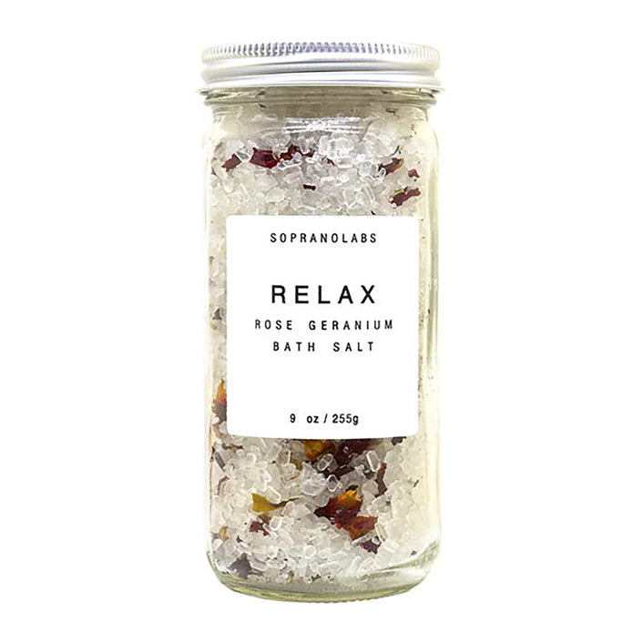 Relax Rose Geranium Bath Salt