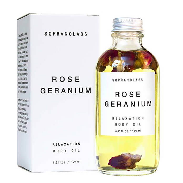 Rose Geranium Relaxation Body Oil
