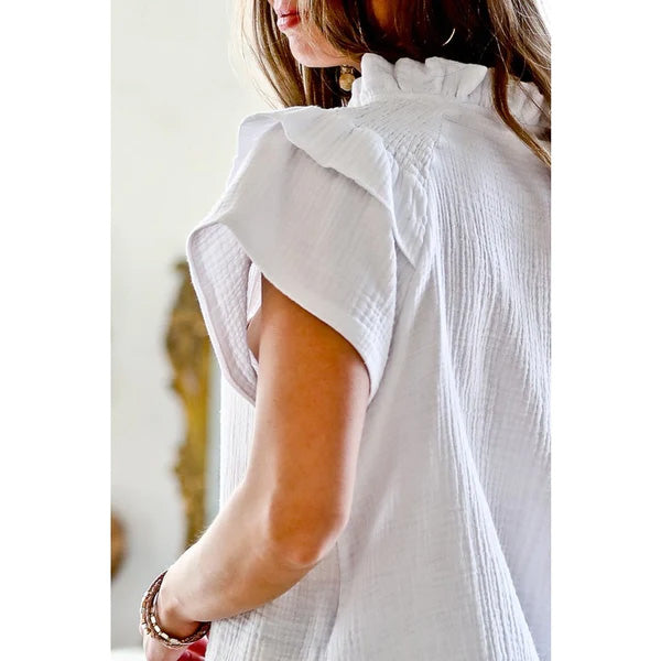 White Cotton Top