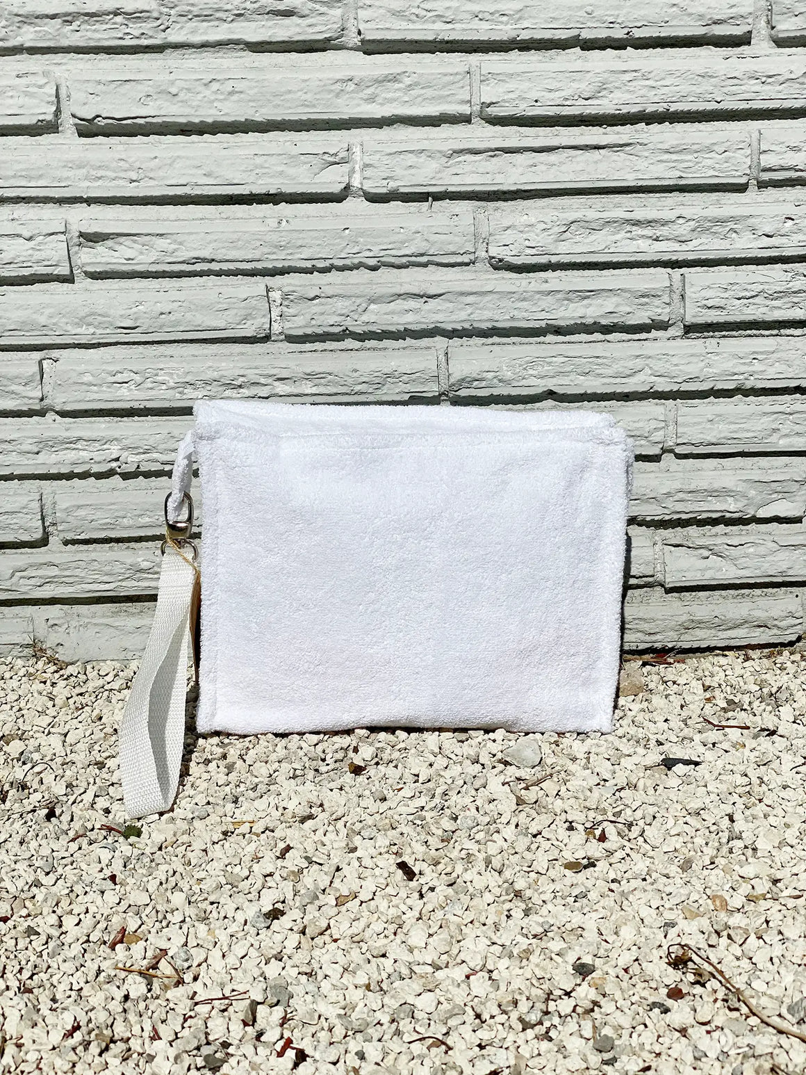 Terry Pouch Plastic Lined